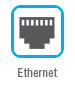 Saída Ethernet